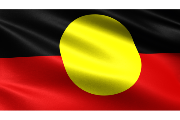 Aborigine Flag: Waving Fabric for Dynamic Design