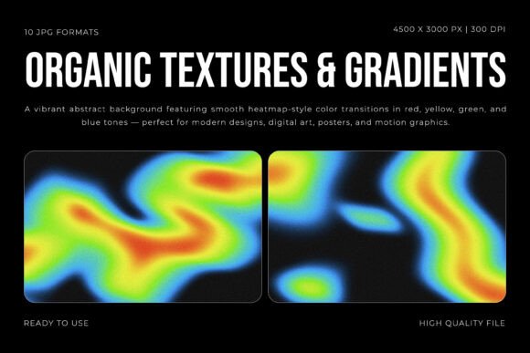 Energize Your Designs with Organic Textures & Gradients