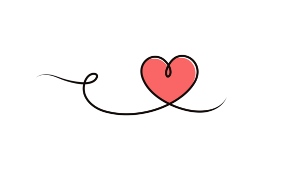 Heart Loves Shape Animation: The Poetry of Continuous Line