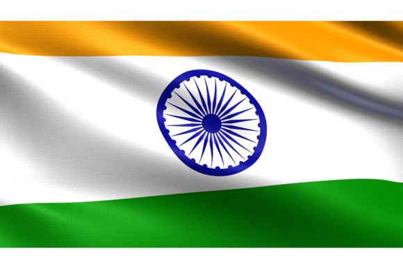 India Flag, Waving Fabric Texture: The Ultimate Design Asset