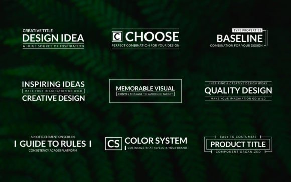 Modern Motion Titles for Every Video Project
