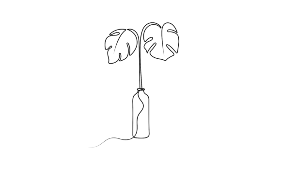 Monstera Leaves Animation: Infusing Life into Modern Typography