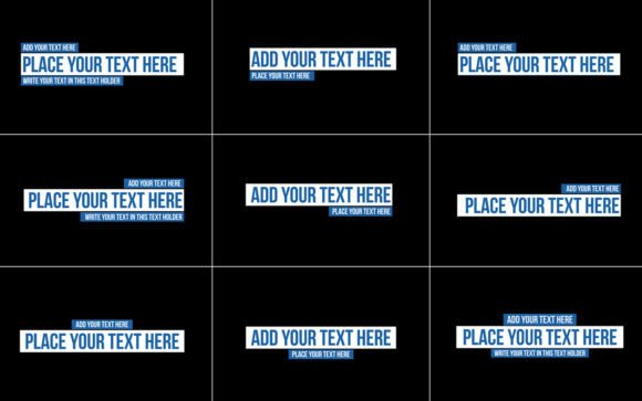 The Lower Thirds | .Mogrt Premiere Pro: Professional Motion Graphics