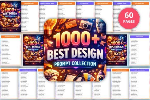 Unlock Your Next Masterpiece with 1000+ Best Design Prompt Collection